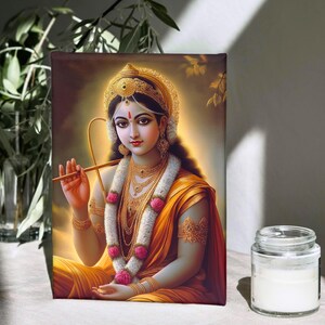 Goddess Sita Painting, Hindu God Art, Lord Rama Wife Indian Deity ...