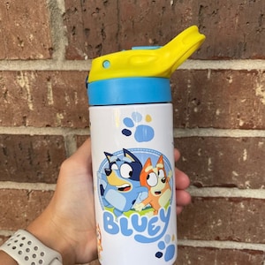 Bluey Kids Water Bottle l Bluey Water Bottle l Bluey Tumbler l Bluey Kids Tumbler l Bluey Kids Cup l Bluey Cup l Bluey Tumbler