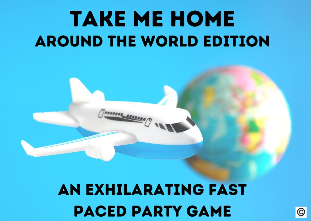 Digital Take Me Home Party Game Virtual Party Adventure Etsy