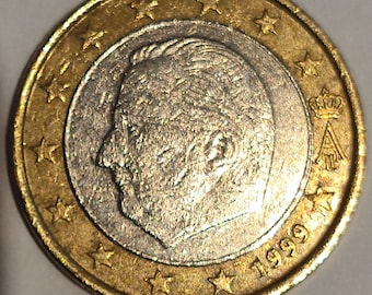 1 Euro coin Belgium 1999 A