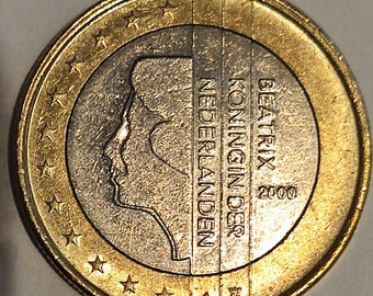 1 euro coin 2000 Netherlands