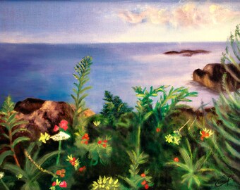 East of East Point Art Print