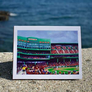 Cartões de nota do Fenway Park (pacote com 3)