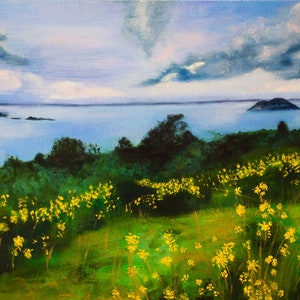 Top of Lodge Park Art Print