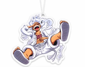 Ambientador Coche One Piece Luffy – Decoración Anime para Coche – Regalo Manga – Accesorio Coche – Regalo para Fans Anime