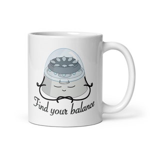 Balanced Centrifuge - Funny science lab mug