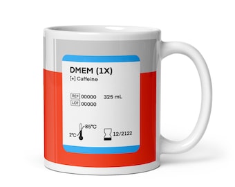 DMEM [+] Caffeine (Cell Culture Media Novelty Mug)