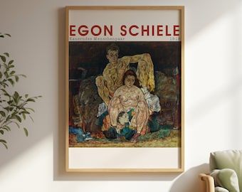 エゴン・シーレ作「花畑」高品質プリント - Frame Me - Etsy 日本