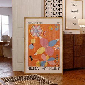 Hilma Af Klint Poster: The Ten Largest, No. 4, Youth
