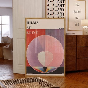 Hilma Af Klint Poster: Doves No. 2, Modern Art Print