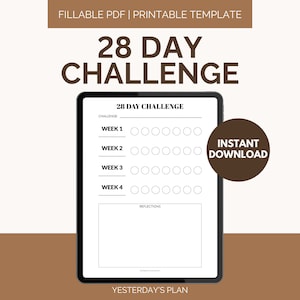 28 Day Challenge Etsy