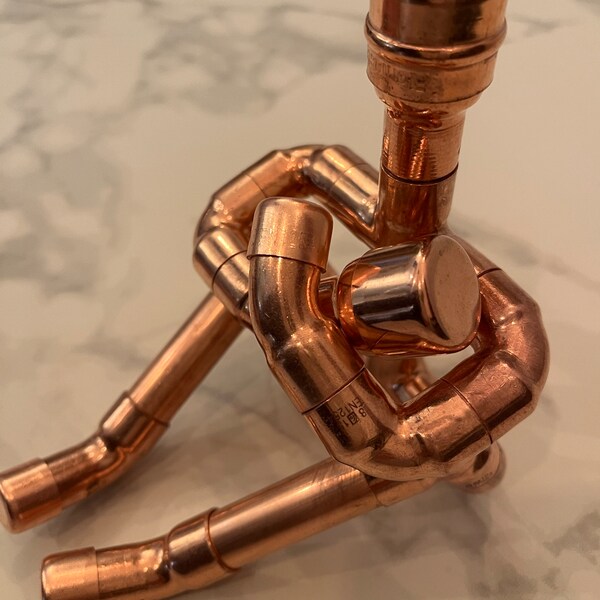 Copper Pipe Art Etsy UK