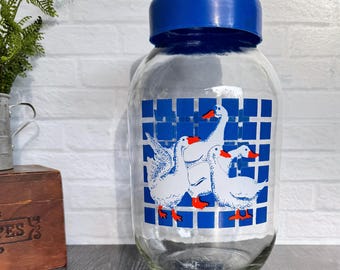 Vintage Gänseglas: 3L Carlton Bauernhaus Küche Aufbewahrung