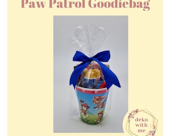PAW PATROL goodie bag party bag birthday party favors