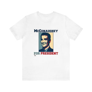 1 - Matthew McConaughey for President - Kidst-shirts