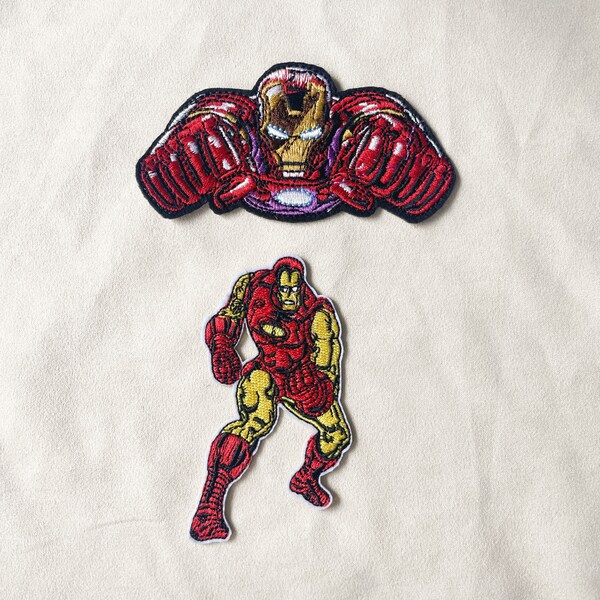 Iron Man Clothes Patch Badge Cloth Sticker