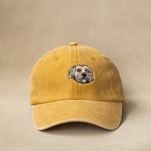 Custom EMBROIDERED Pet Hat Using Pet Photo Personalized Dog Hat Custom Cat Hat image 7