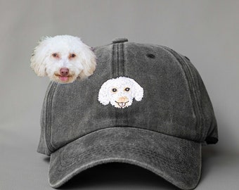 Cappelli per animali personalizzati Cappelli per cani Cappelli per gatti personalizzati utilizzando foto di animali domestici Cappelli per cani personalizzati Cappellini da baseball per cani personalizzati