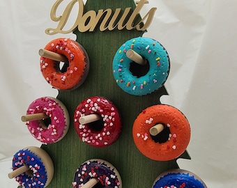 Christmas Tree Donut Board