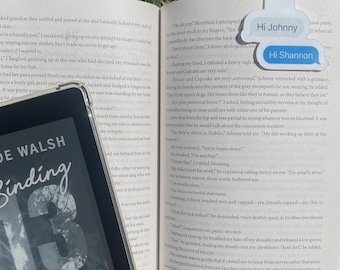 Hi Johnny Magnetic Bookmark | Bookmarked