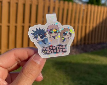 Powerpuff JJK Magnetic Bookmark | Bookmarked