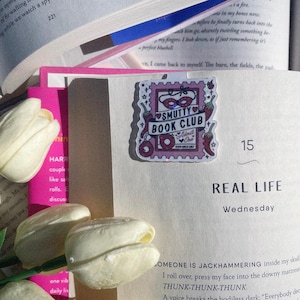 Smutty Book Club Magnetic Bookmark | Bookmarked