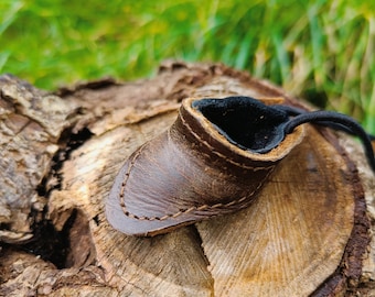 Anneau de pouce en cuir- Anneau de pouce de tir à l’arc - Anneau de pouce en cuir souple- Tir à l’arc