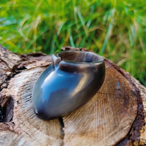 Ming Dynasty Horn Thumb Ring: Traditional Archery