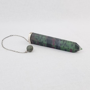 Tap into Your Inner Wisdom with Our Unique Anyolite Dowsing Pendulum