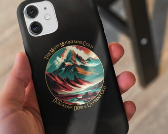 Far Over The Misty Mountains Phone Case