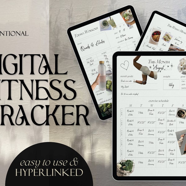 Goodnotes Exercise Journal Etsy