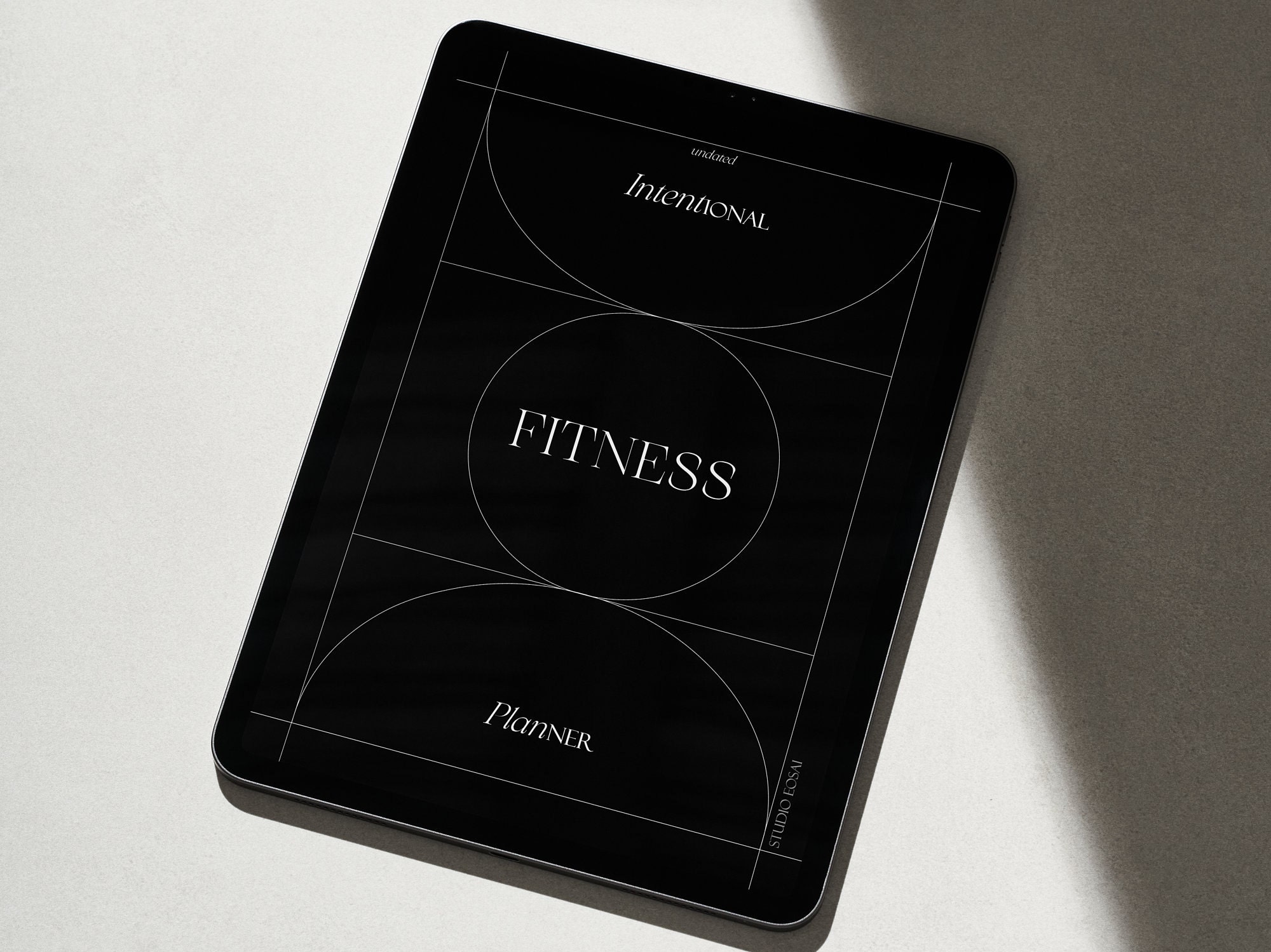 Digital Gym Planner | Black Weight Loss Tracker | Exercise Gym Journal ...