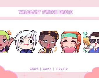 Twitch Emote | Valorant Emote | Sage Emote | Cute Emotes | Emotes | Valorant | Twitch Discord Youtube Emotes | Kawaii Emote | Streamer Emote