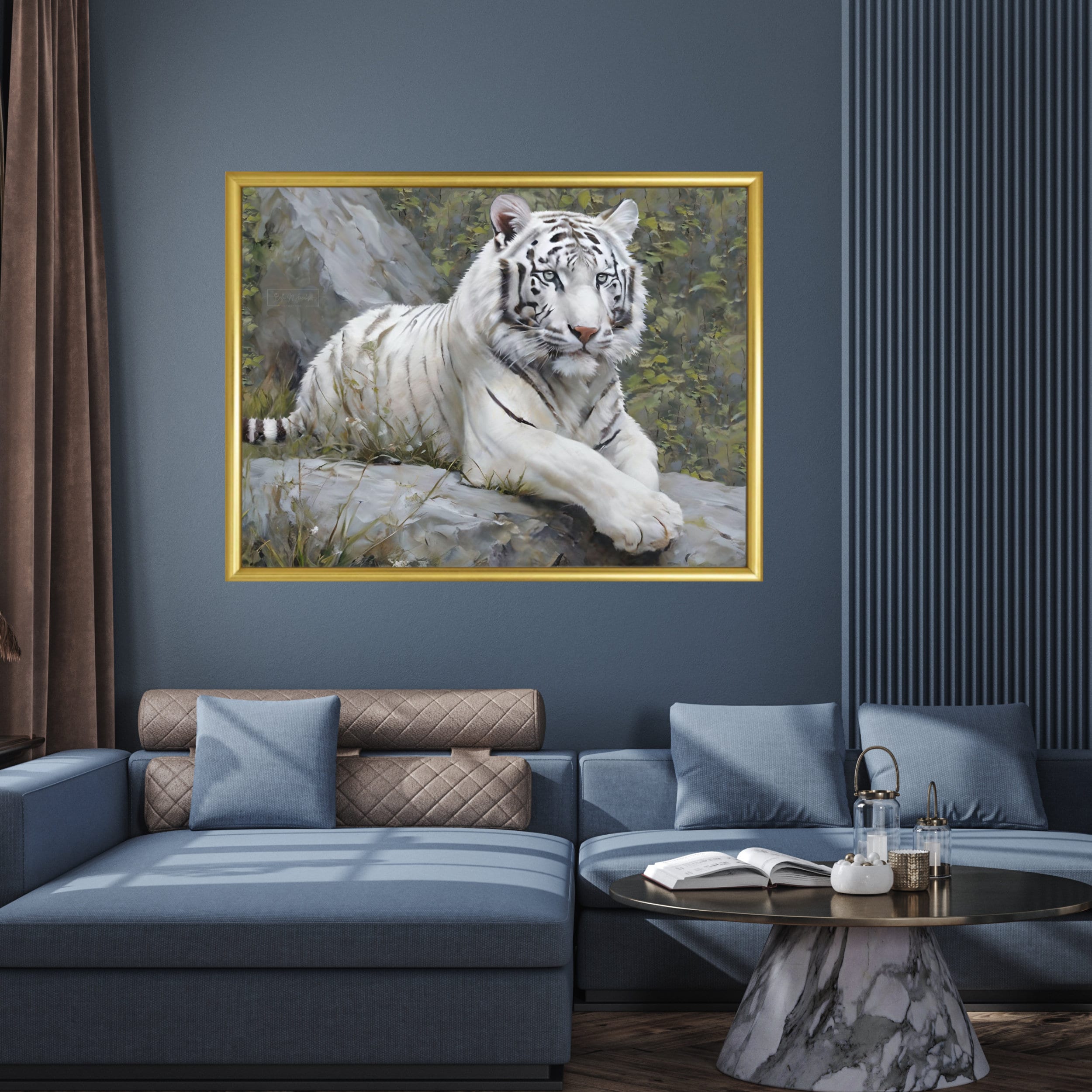 White Himalayan Tiger Snow Tiger - Etsy