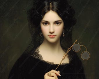 フランスのバロック ロココ オールド マスターの素描、肖像画の習作