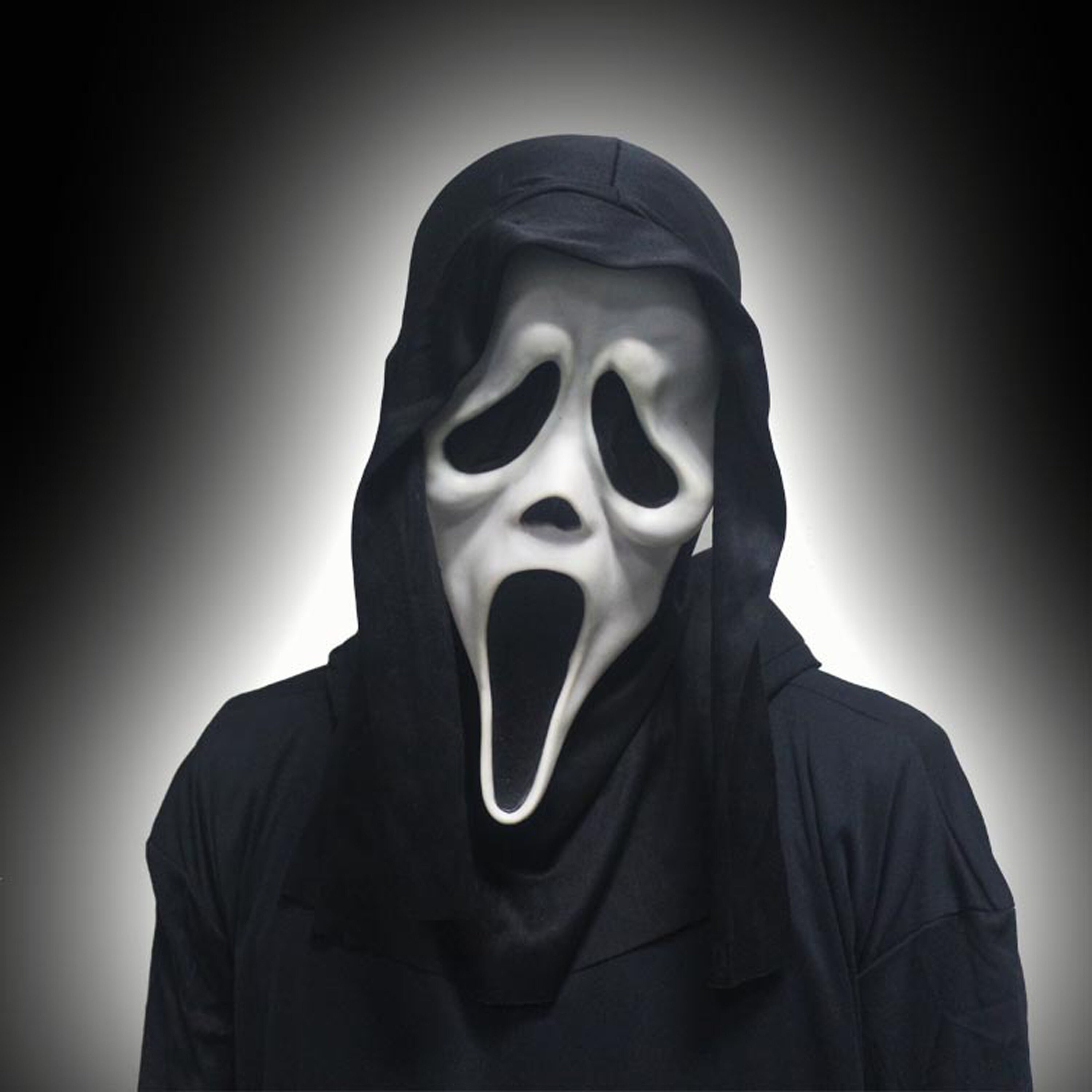 Custom Ghost Face Scream Horror Movie Mask Halloween Killer Cosplay