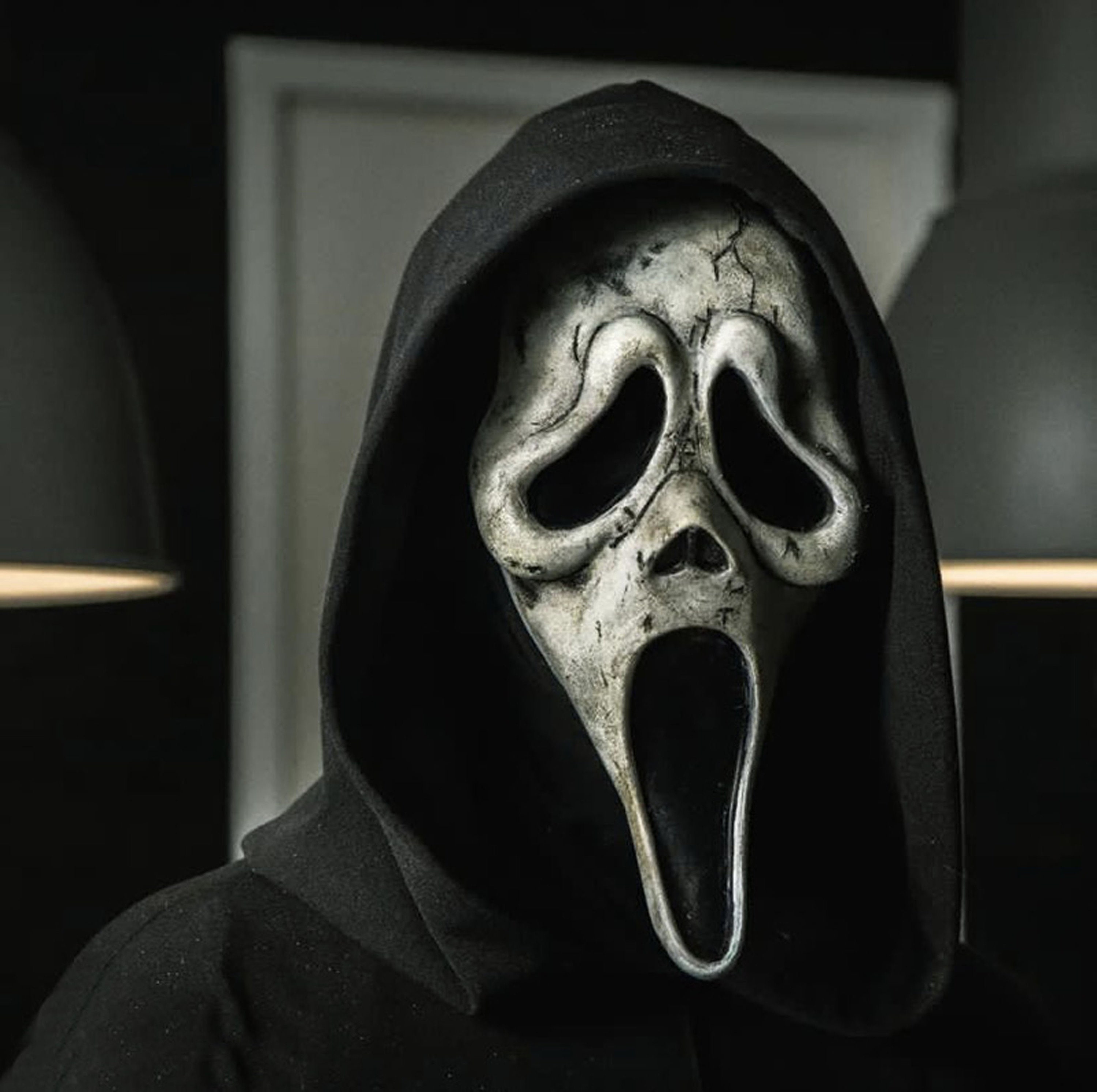 Halloween Mask Realistic Movie Scream Scary Face Creepy Ghost Mask