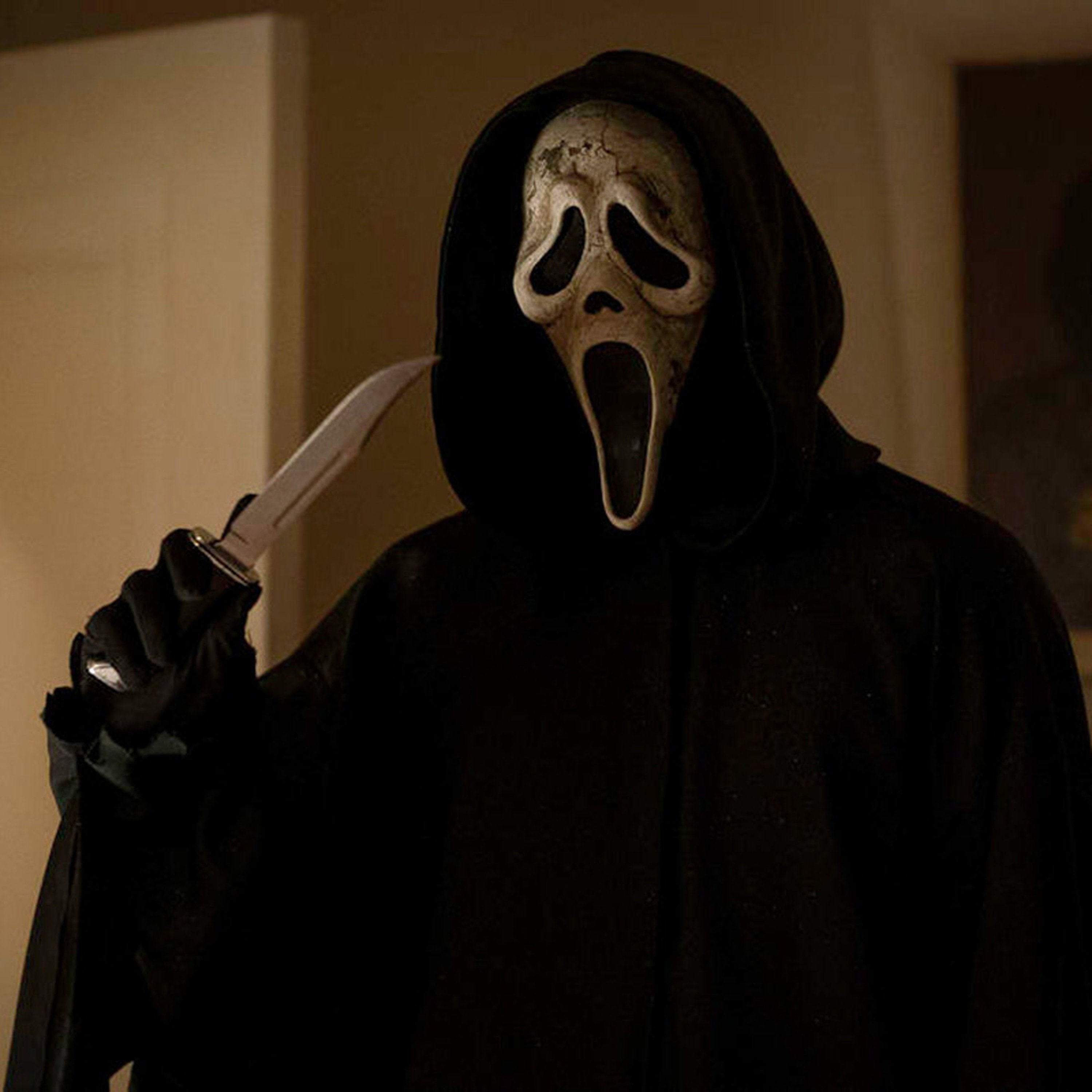 Custom Ghost Face Scream Horror Movie Mask Halloween Killer Cosplay