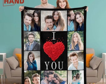 Luxury blanket customization, Photo blanket gifts for mom, Mother's Day gifts, Personalized photo blankets, Gifts for her,Family photo gifts