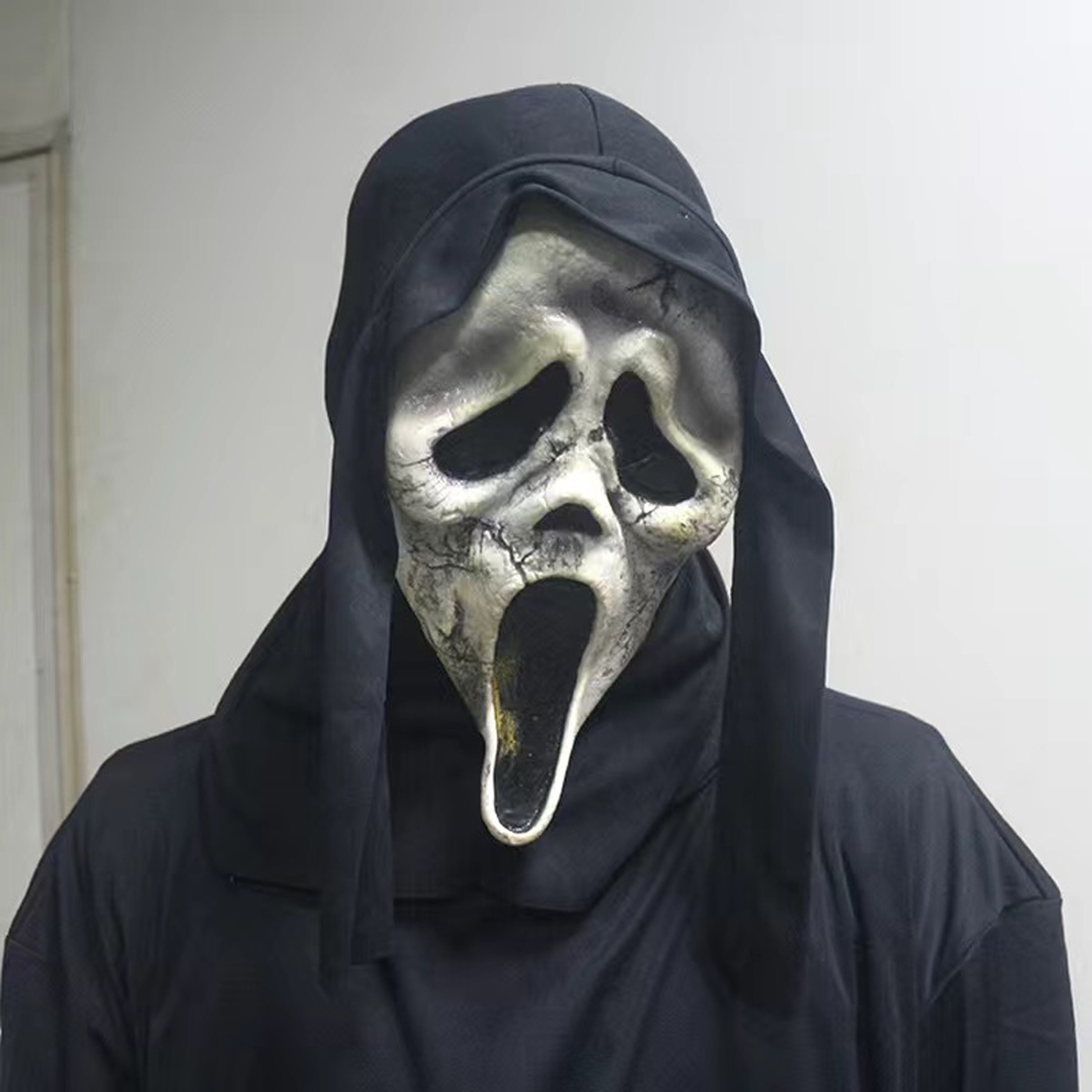 Custom Ghost Face Scream Horror Movie Mask Halloween Killer Cosplay