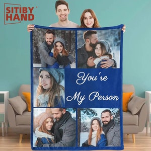 Luxury blanket customization, Photo blanket gifts for mom, Mother's Day gifts, Personalized photo blankets, Gifts for her,Family photo gifts zdjęcie 4