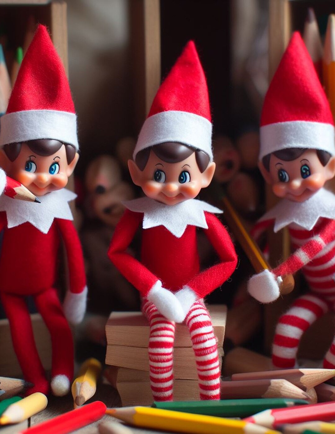 Elf on Shelf Coloring Book With 50+ Pages for Relaxation Mindfulness