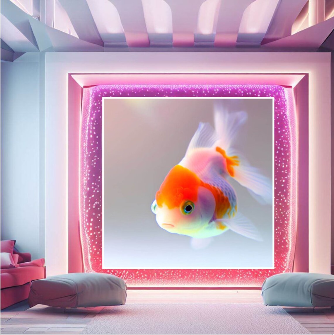 Printable Goldfish Digital Wall Art 20 High Resolution - Etsy