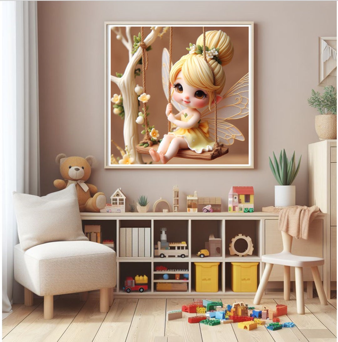 Fairies Nursery Masterpieces: 20+ Wall Art for Baby Room Décor Cuteness ...