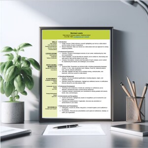Analista de datos Paquete completo de solicitud de empleo con currículum vitae y carta de presentación Profesionales optimizados Avance profesional compatible con ATS de GojaCA