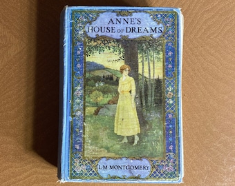anne’s house of dreams clue cloth hardcover 1917 first edition