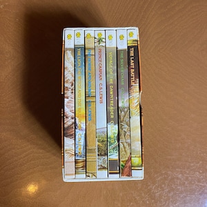 the chronicles of narnia 1990 softcover box set edition in unread condition - the lion the witch and the wardrobe series by c. s. lewis