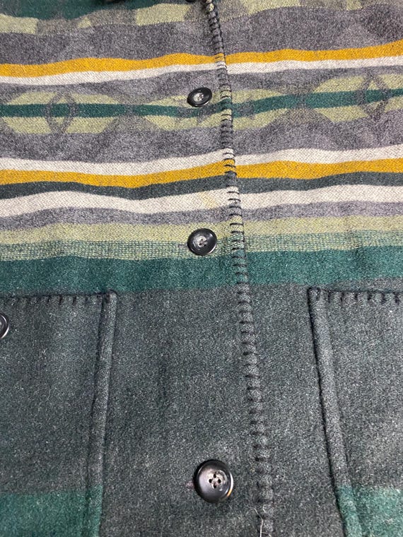 Utex Wool Chore Coat Lined Size Large - image 7