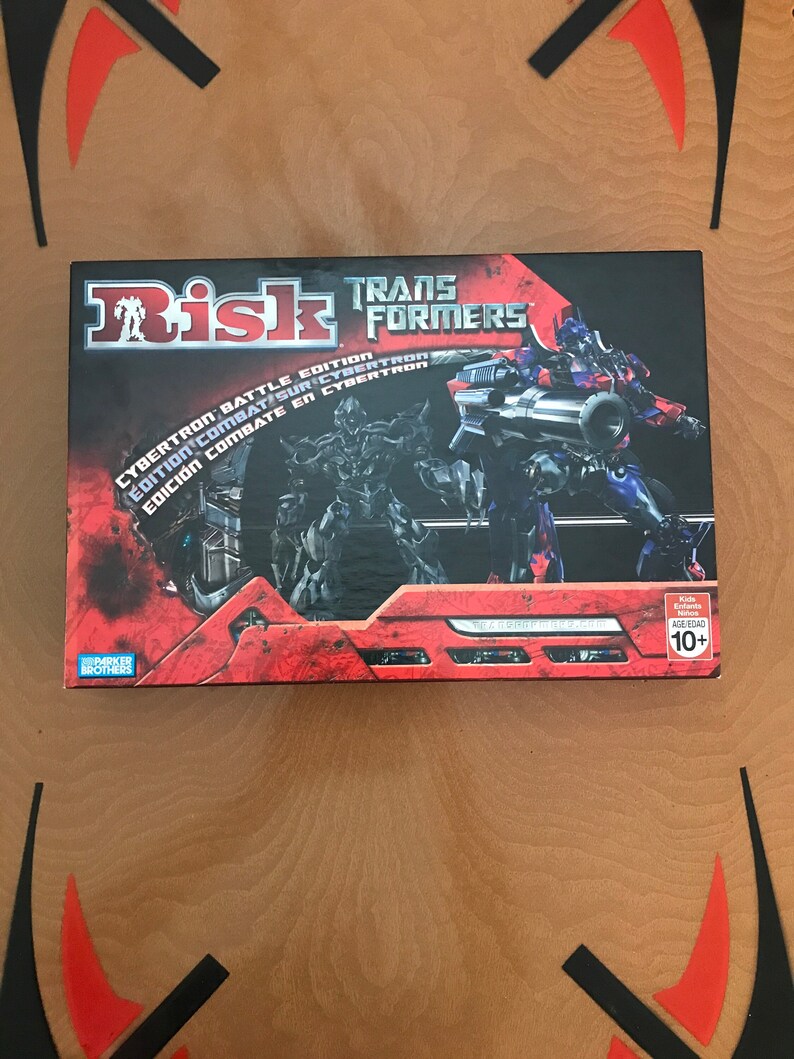 Transformers Risk Game Factory Sealed Contents W/ Very Good Box - Etsy