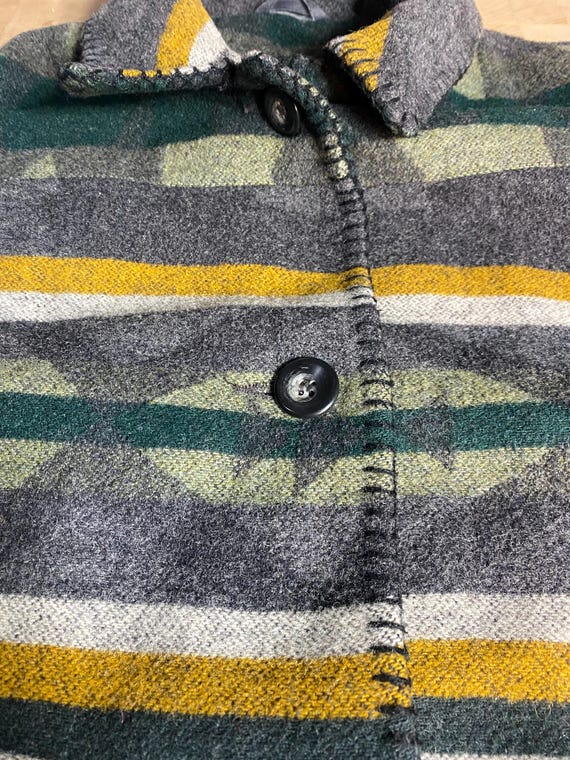 Utex Wool Chore Coat Lined Size Large - image 10